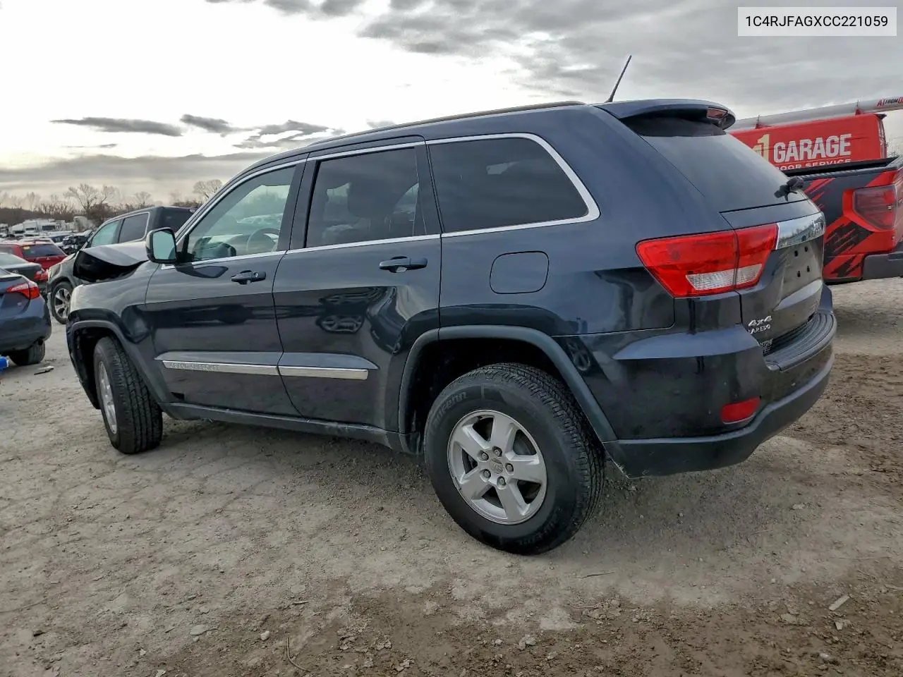 1C4RJFAGXCC221059 2012 Jeep Grand Cherokee Laredo