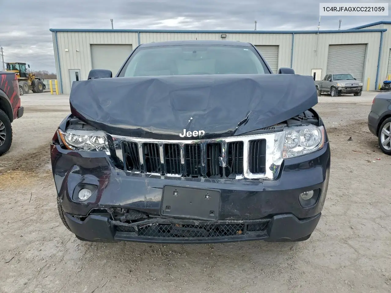 1C4RJFAGXCC221059 2012 Jeep Grand Cherokee Laredo