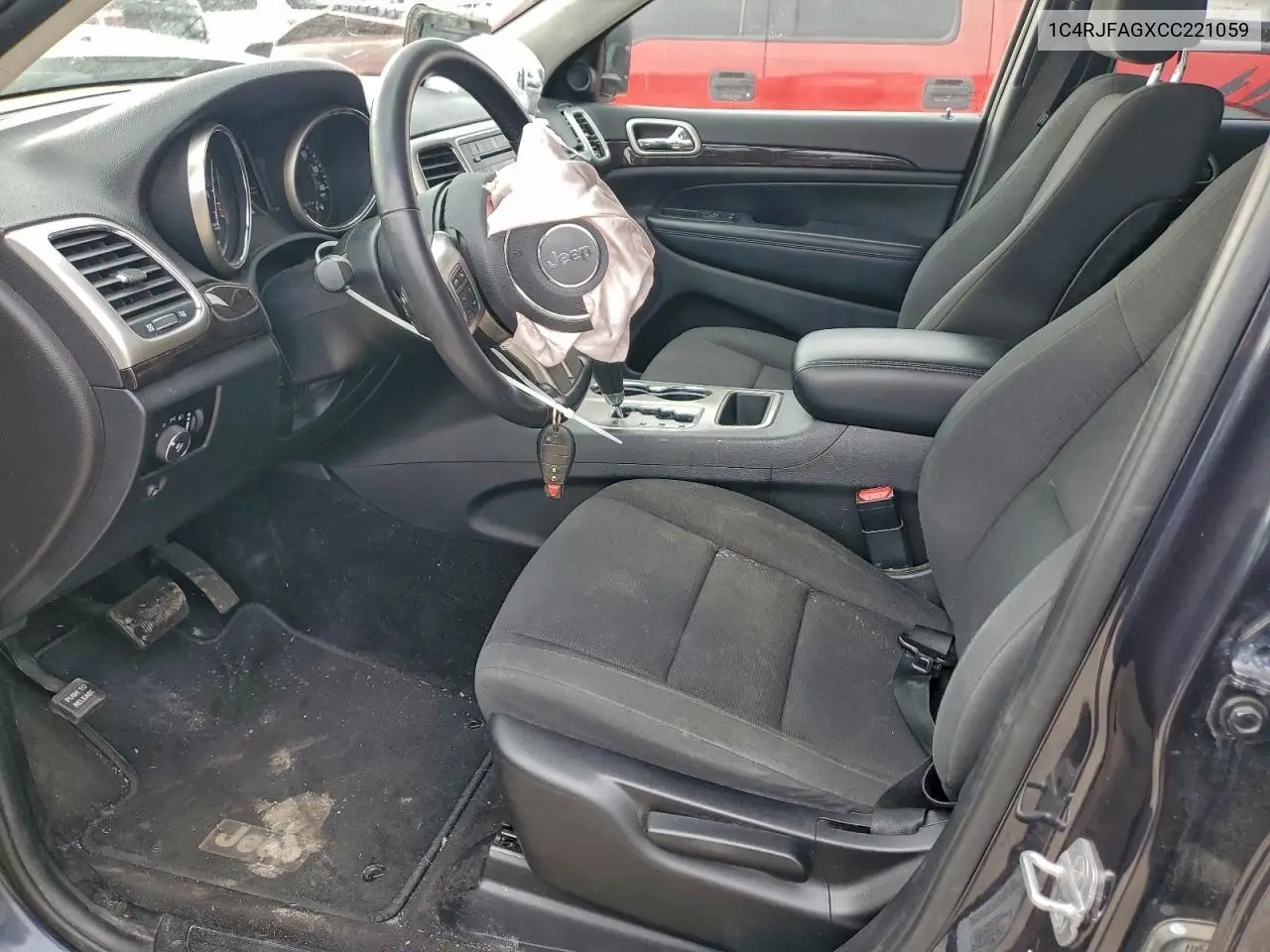 1C4RJFAGXCC221059 2012 Jeep Grand Cherokee Laredo