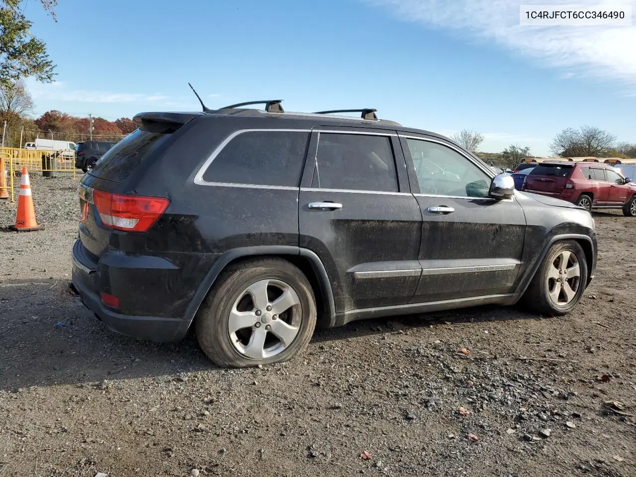 1C4RJFCT6CC346490 2012 Jeep Grand Cherokee Overland