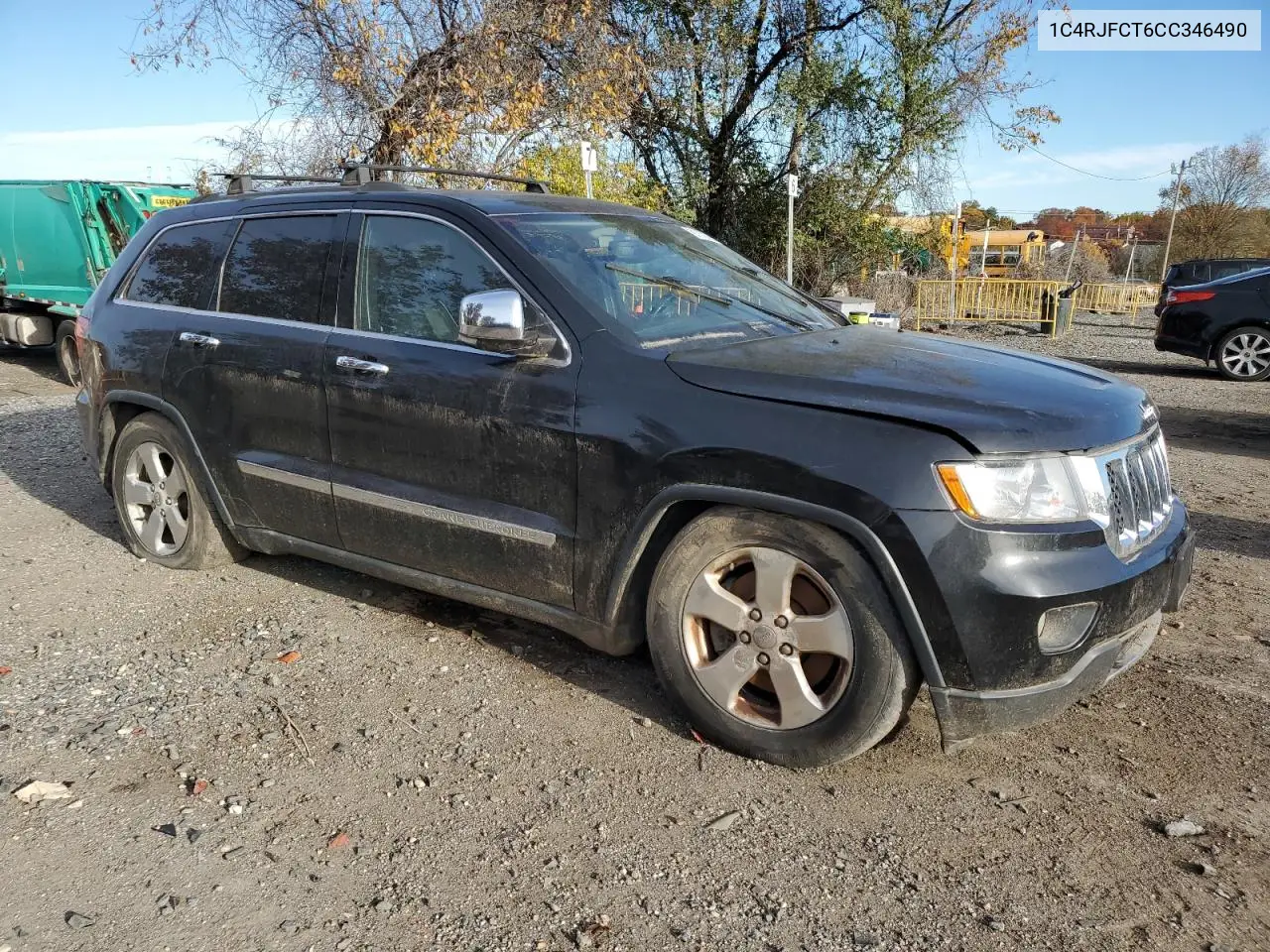 1C4RJFCT6CC346490 2012 Jeep Grand Cherokee Overland
