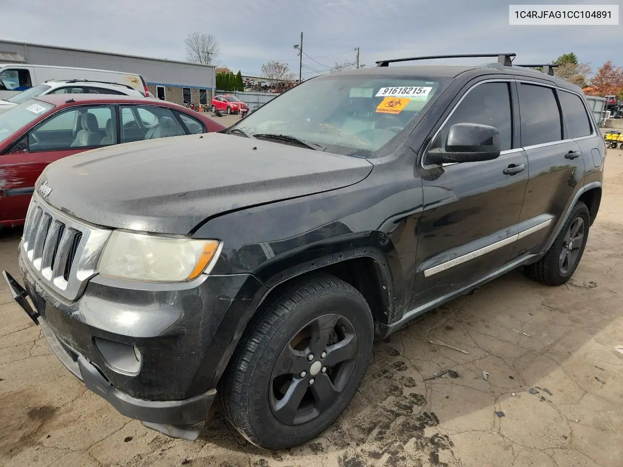 1C4RJFAG1CC104891 2012 Jeep Grand Cherokee Laredo