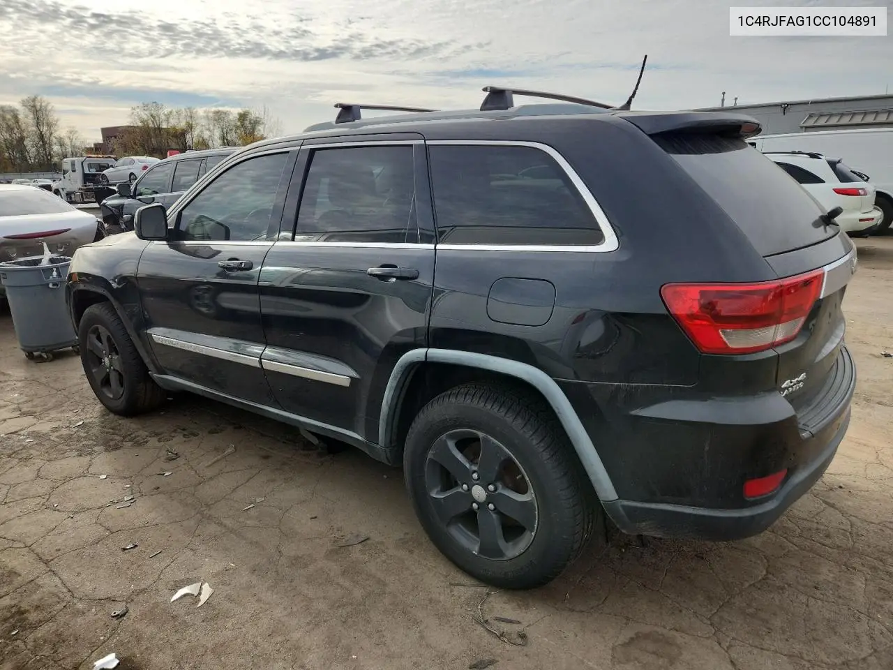 1C4RJFAG1CC104891 2012 Jeep Grand Cherokee Laredo