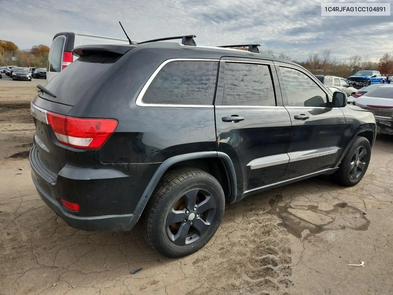 1C4RJFAG1CC104891 2012 Jeep Grand Cherokee Laredo