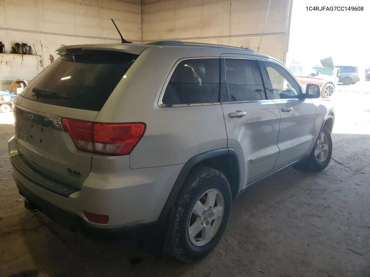 1C4RJFAG7CC149608 2012 Jeep Grand Cherokee Laredo