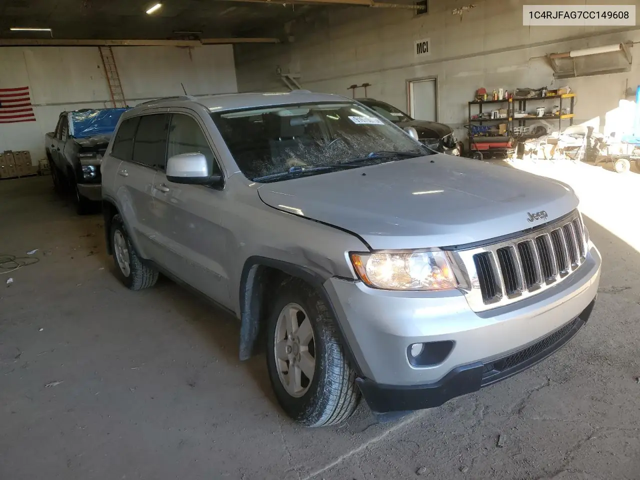 1C4RJFAG7CC149608 2012 Jeep Grand Cherokee Laredo