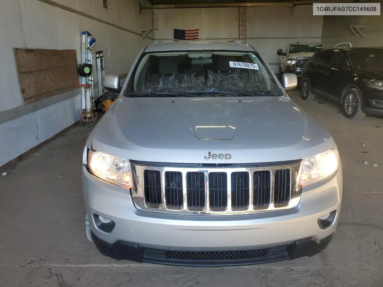 1C4RJFAG7CC149608 2012 Jeep Grand Cherokee Laredo