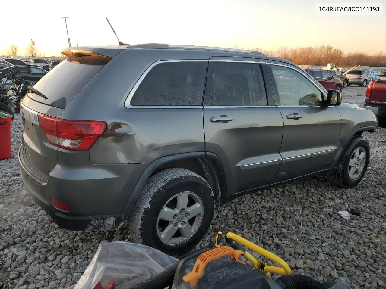 1C4RJFAG8CC141193 2012 Jeep Grand Cherokee Laredo
