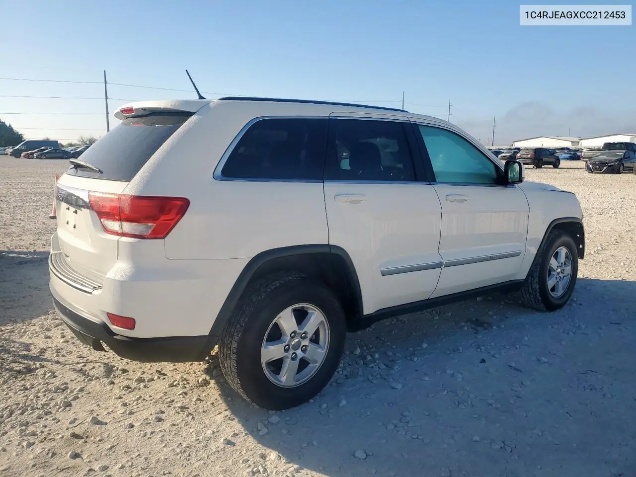 1C4RJEAGXCC212453 2012 Jeep Grand Cherokee Laredo