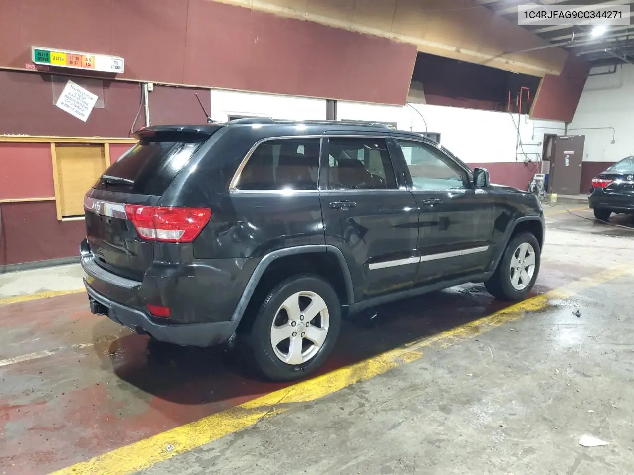 1C4RJFAG9CC344271 2012 Jeep Grand Cherokee Laredo