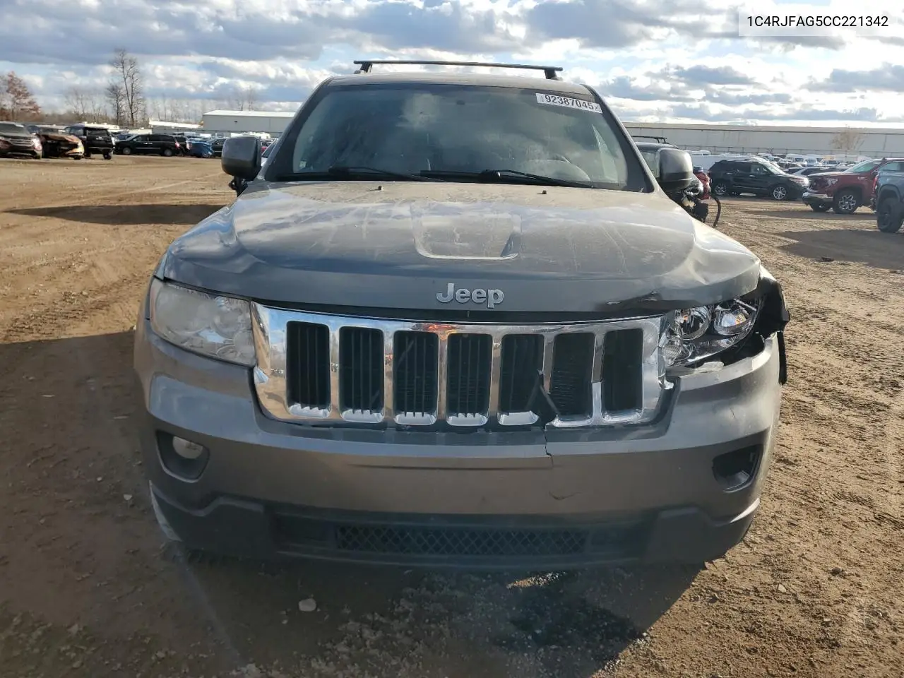 1C4RJFAG5CC221342 2012 Jeep Grand Cherokee Laredo