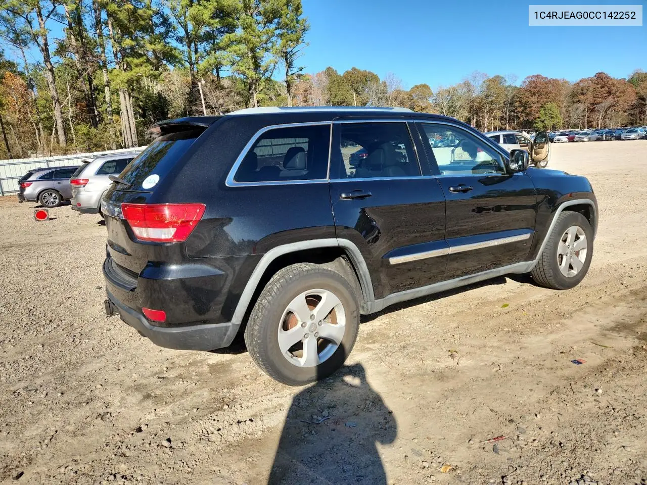 1C4RJEAG0CC142252 2012 Jeep Grand Cherokee Laredo