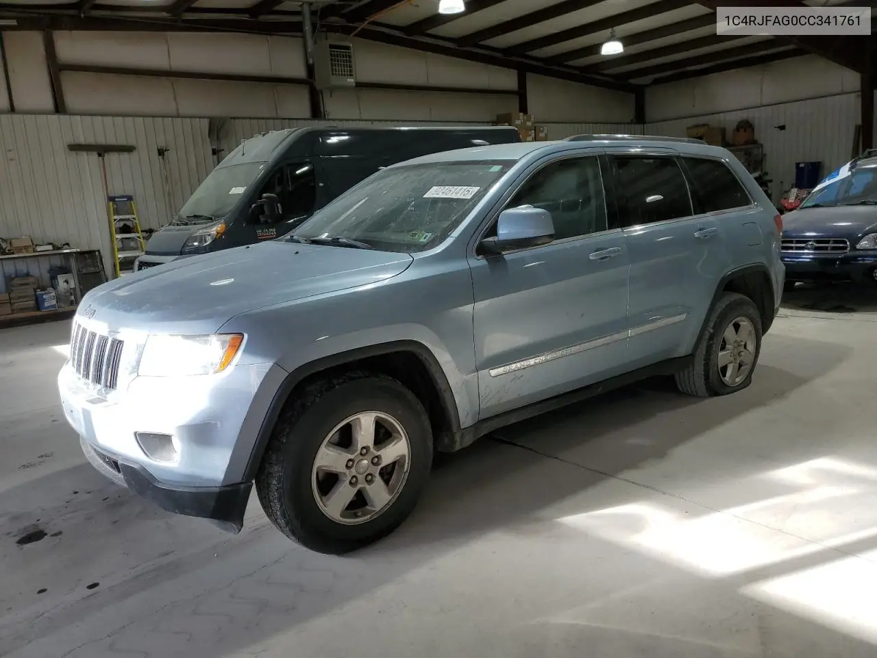 1C4RJFAG0CC341761 2012 Jeep Grand Cherokee Laredo