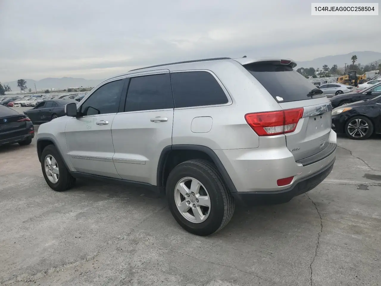 1C4RJEAG0CC258504 2012 Jeep Grand Cherokee Laredo