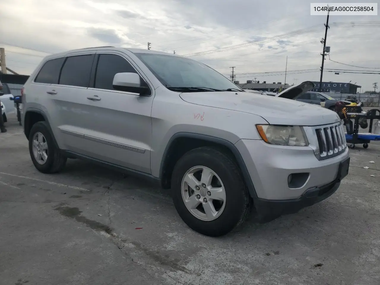 1C4RJEAG0CC258504 2012 Jeep Grand Cherokee Laredo