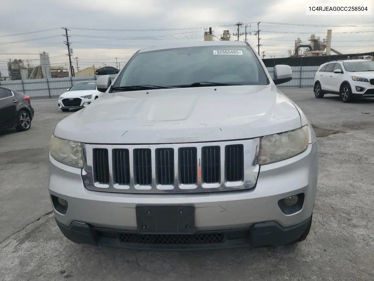 1C4RJEAG0CC258504 2012 Jeep Grand Cherokee Laredo