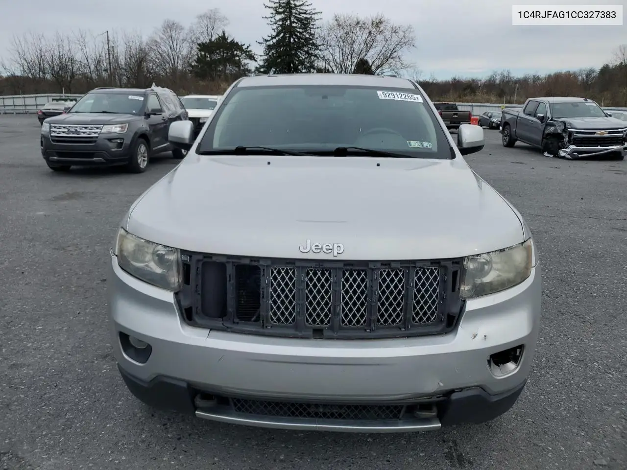 1C4RJFAG1CC327383 2012 Jeep Grand Cherokee Laredo