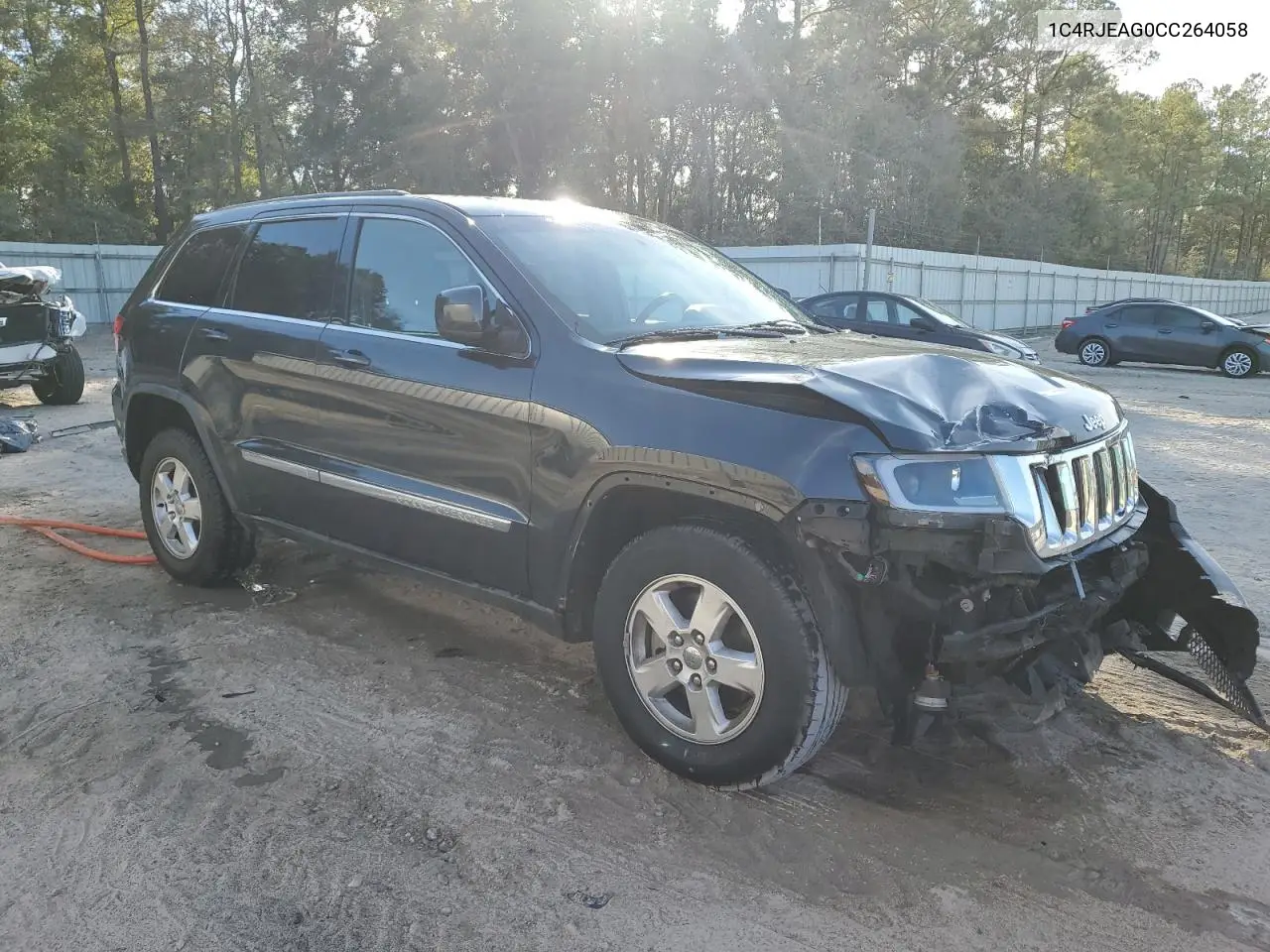 1C4RJEAG0CC264058 2012 Jeep Grand Cherokee Laredo