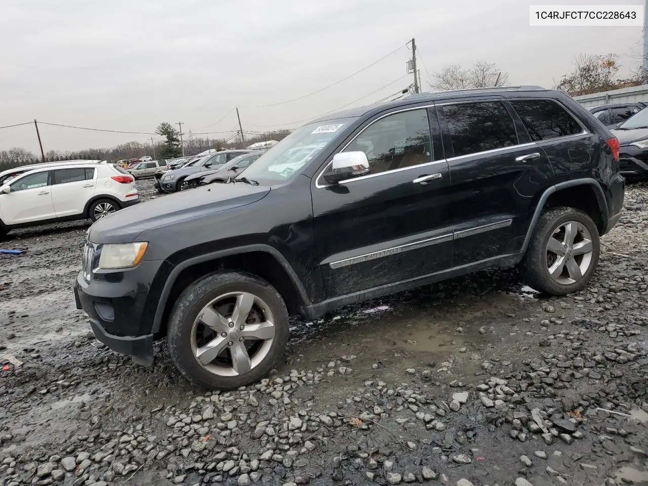 1C4RJFCT7CC228643 2012 Jeep Grand Cherokee Overland