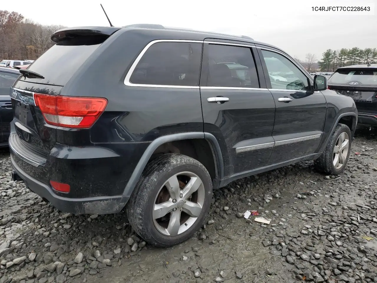 1C4RJFCT7CC228643 2012 Jeep Grand Cherokee Overland