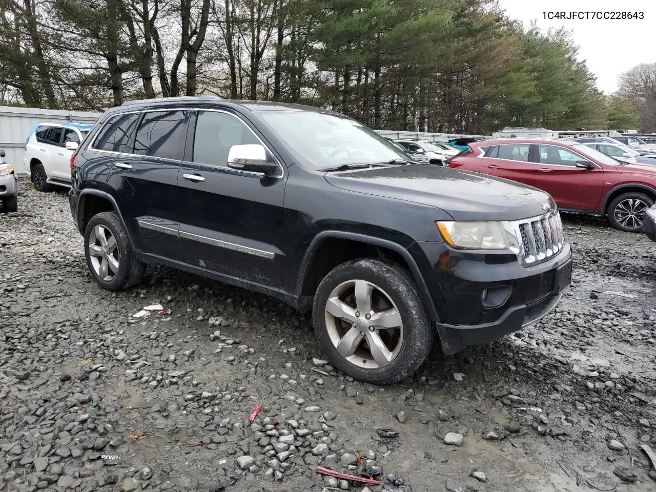 1C4RJFCT7CC228643 2012 Jeep Grand Cherokee Overland