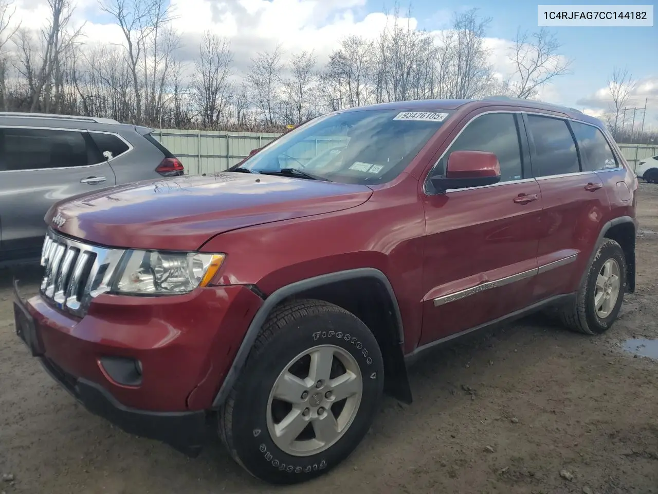 1C4RJFAG7CC144182 2012 Jeep Grand Cherokee Laredo