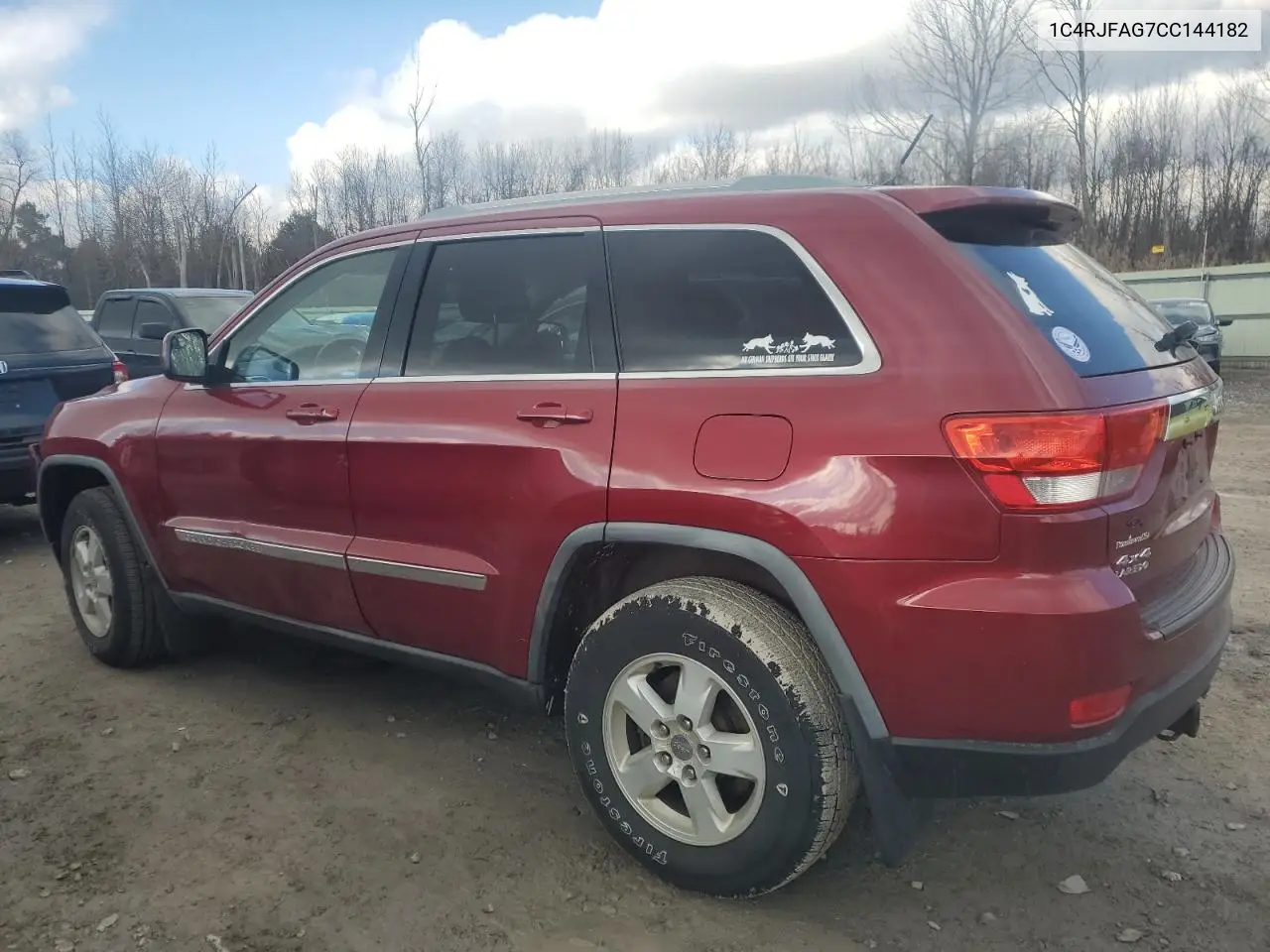 1C4RJFAG7CC144182 2012 Jeep Grand Cherokee Laredo