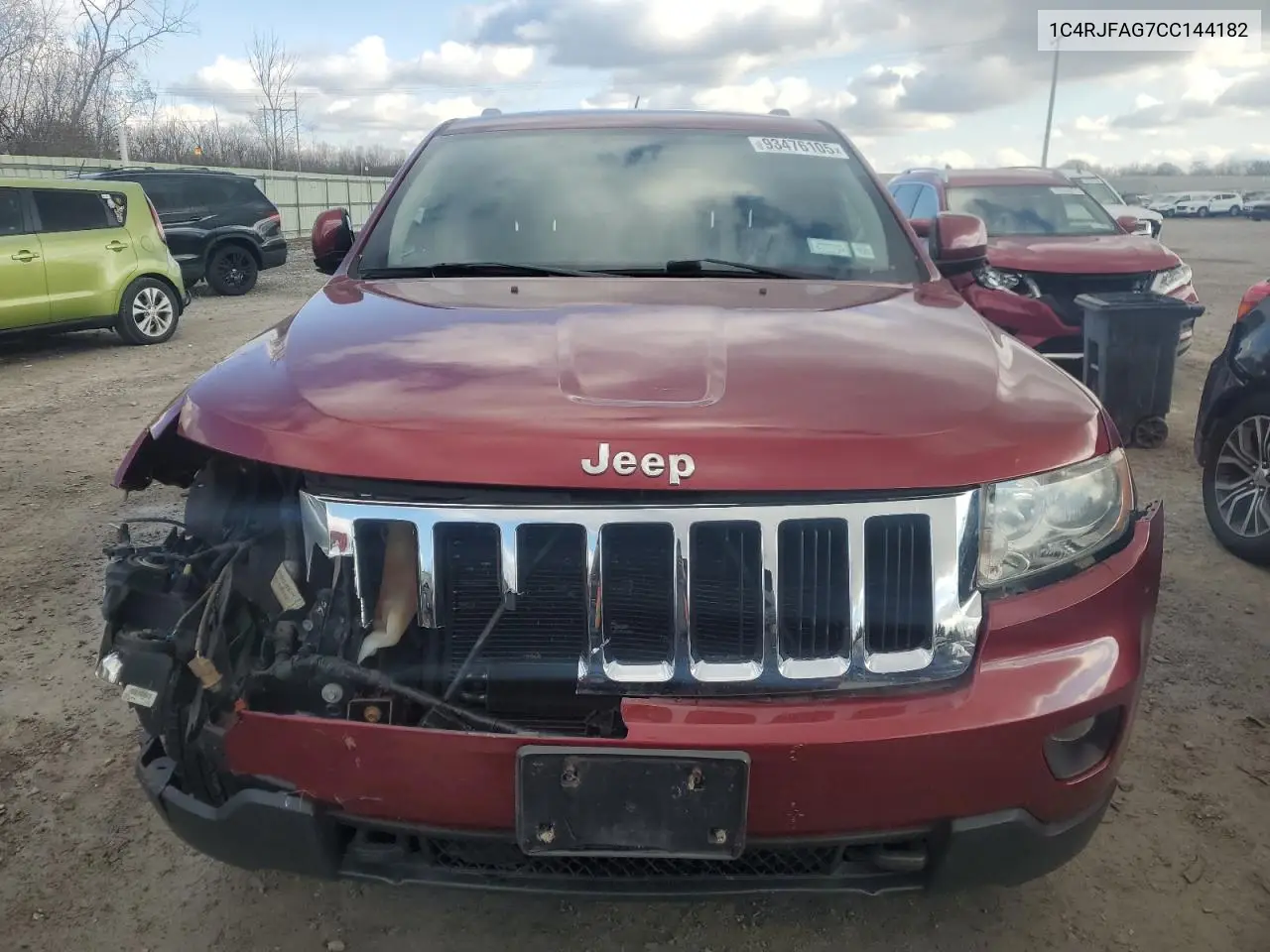 1C4RJFAG7CC144182 2012 Jeep Grand Cherokee Laredo