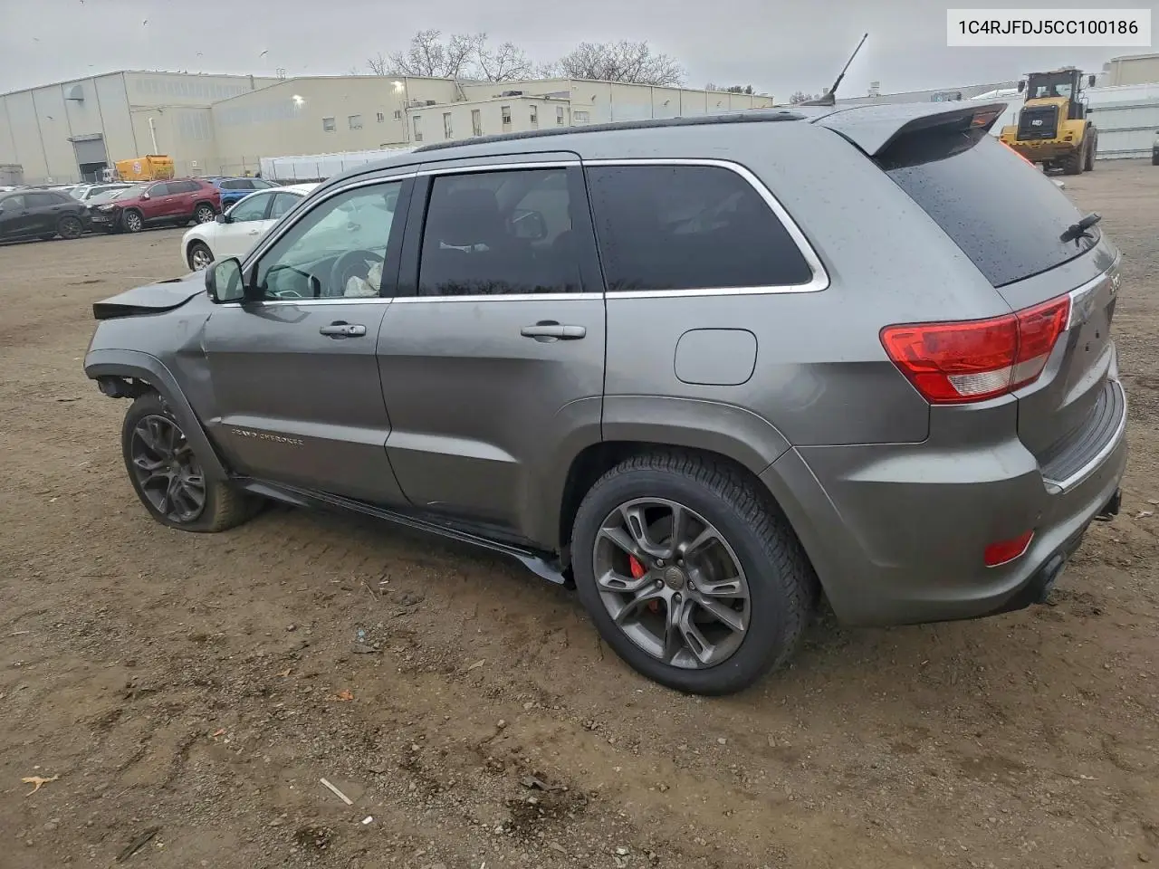 1C4RJFDJ5CC100186 2012 Jeep Grand Cherokee Srt-8