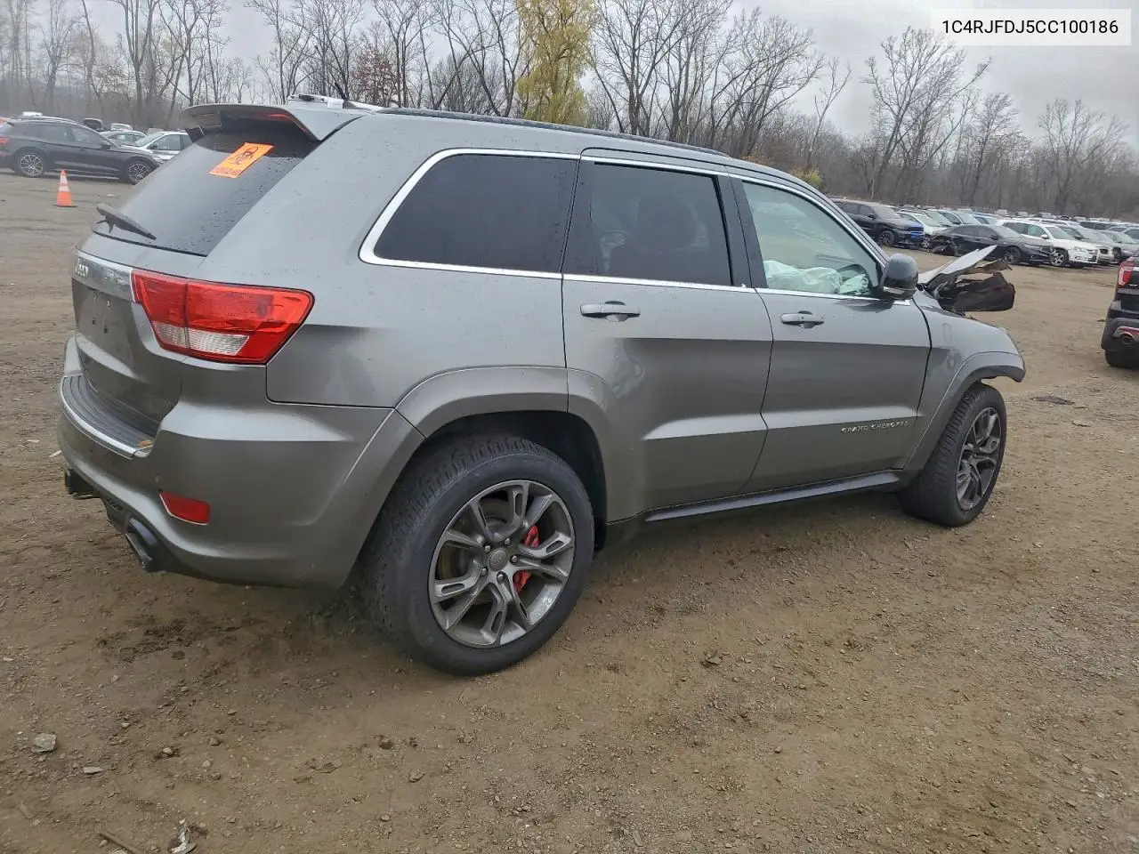 1C4RJFDJ5CC100186 2012 Jeep Grand Cherokee Srt-8
