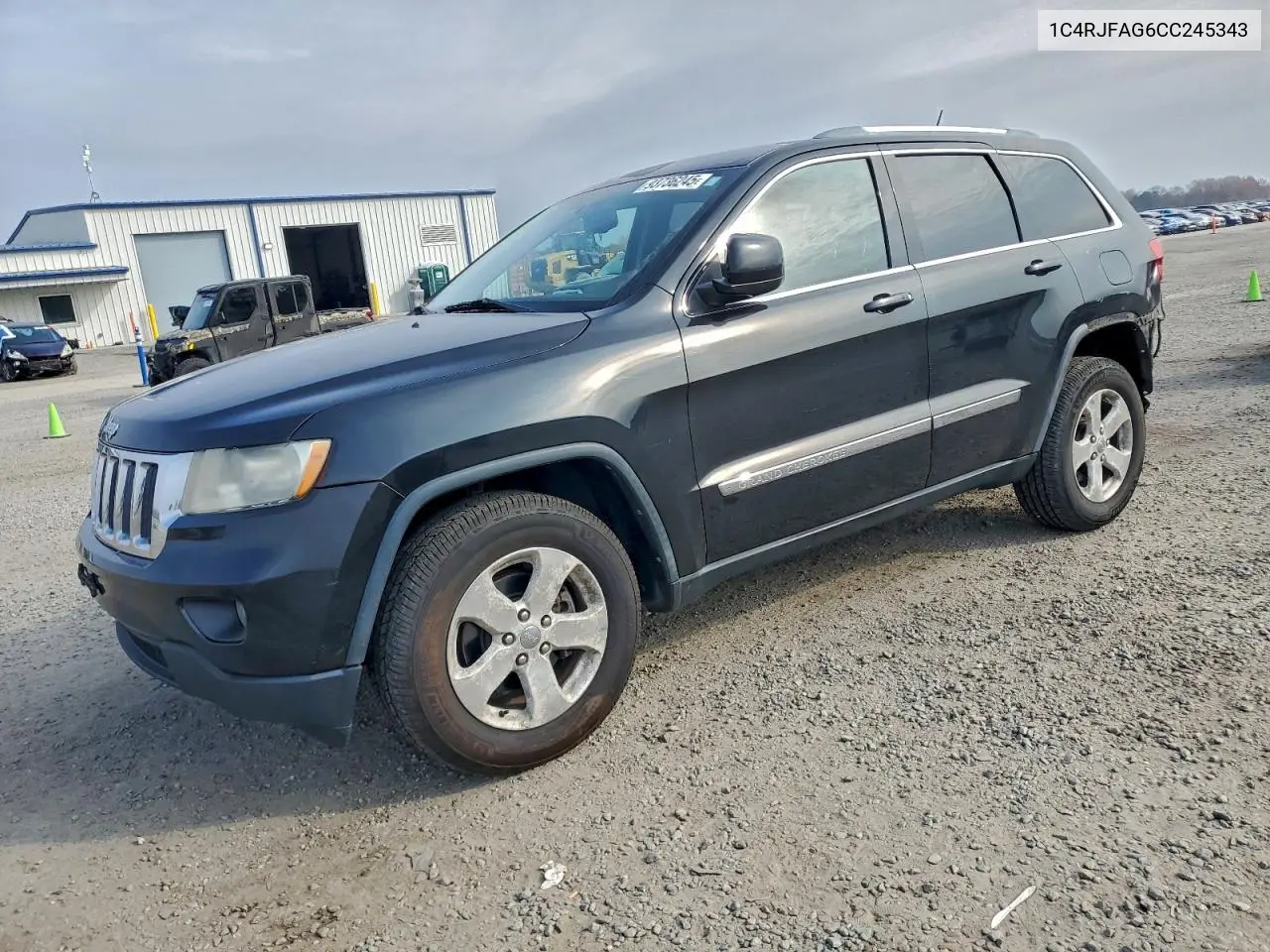 1C4RJFAG6CC245343 2012 Jeep Grand Cherokee Laredo