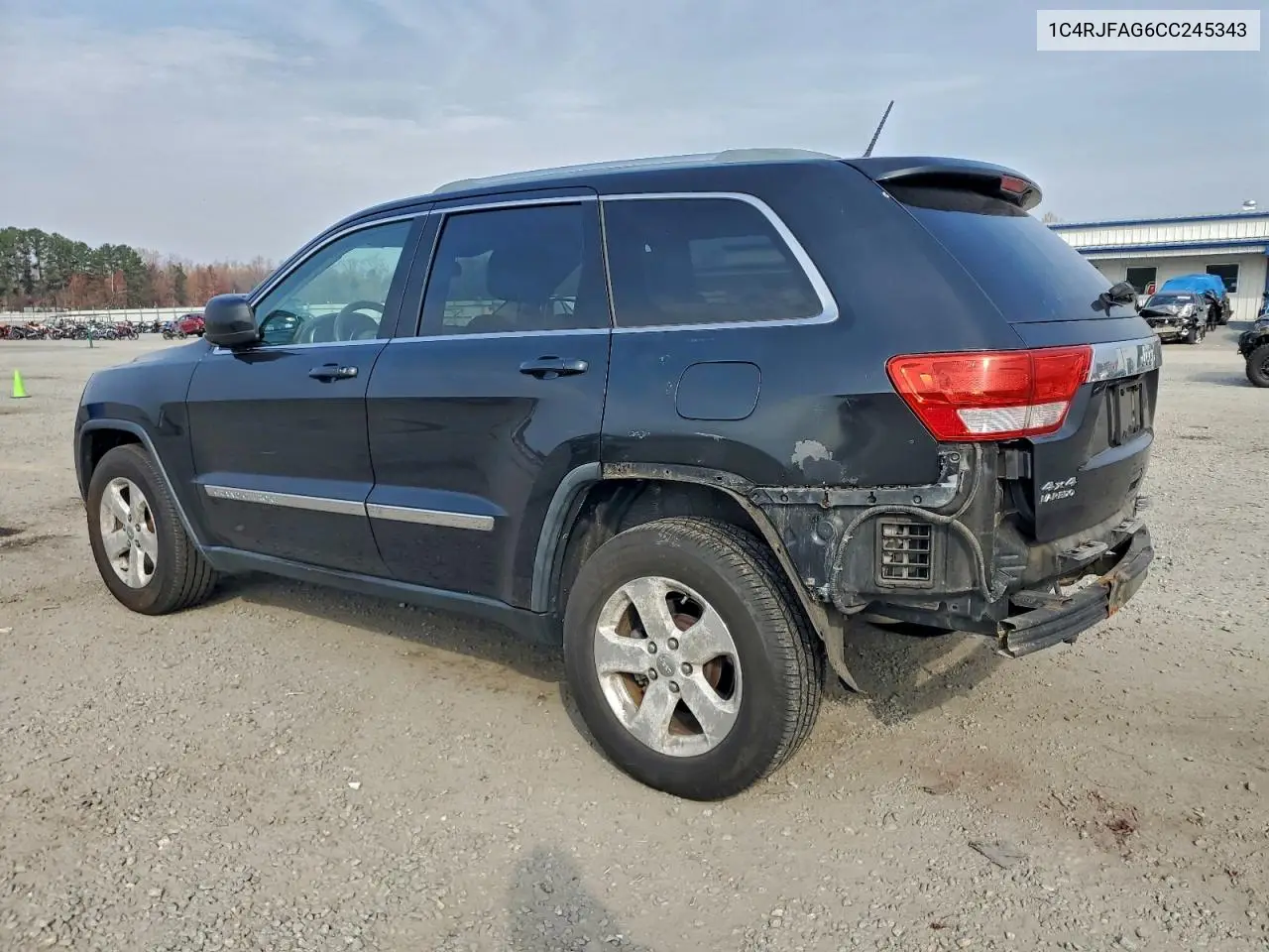 1C4RJFAG6CC245343 2012 Jeep Grand Cherokee Laredo