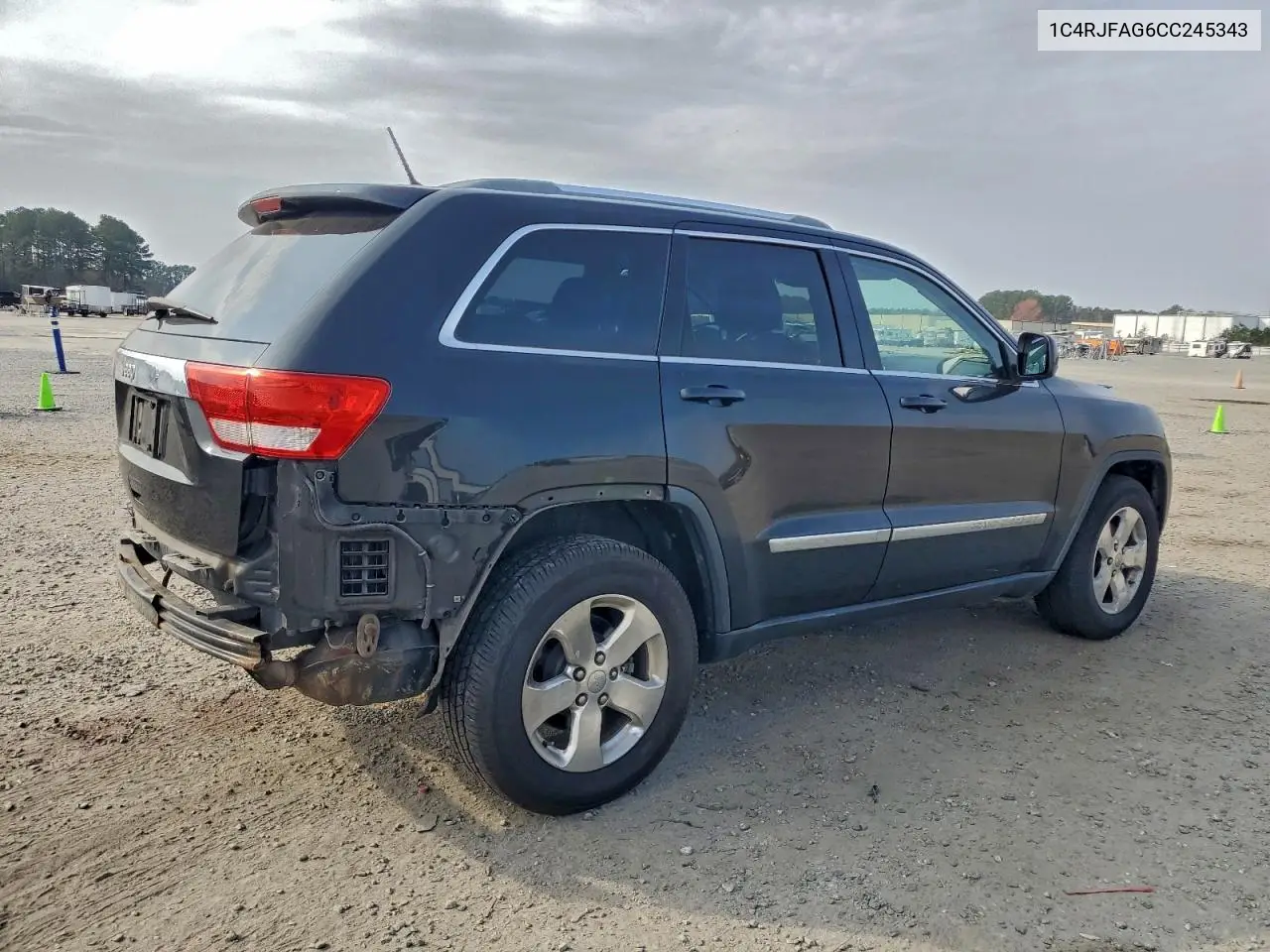 1C4RJFAG6CC245343 2012 Jeep Grand Cherokee Laredo
