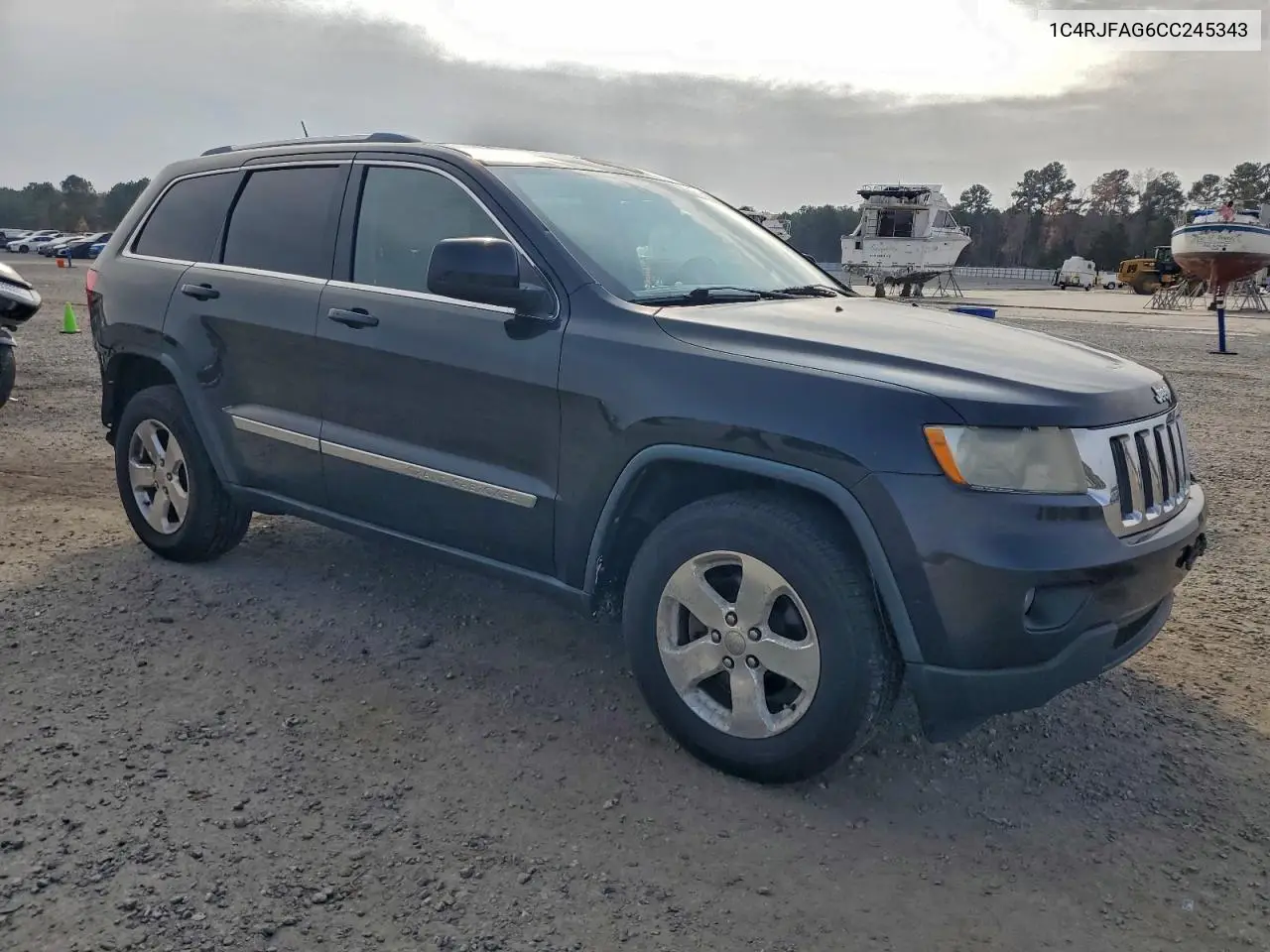 1C4RJFAG6CC245343 2012 Jeep Grand Cherokee Laredo