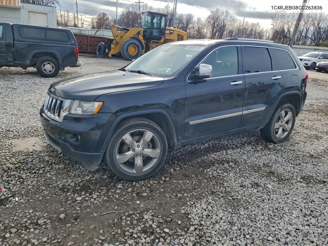 1C4RJEBG8CC263836 2012 Jeep Grand Cherokee Limited