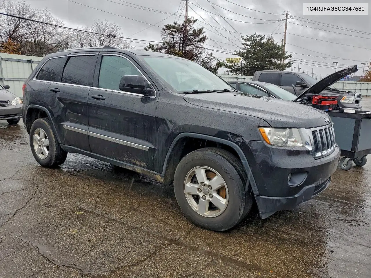 1C4RJFAG8CC347680 2012 Jeep Grand Cherokee Laredo