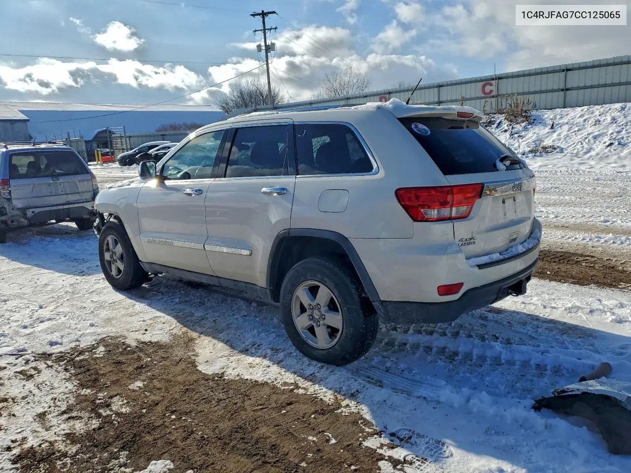 1C4RJFAG7CC125065 2012 Jeep Grand Cherokee Laredo