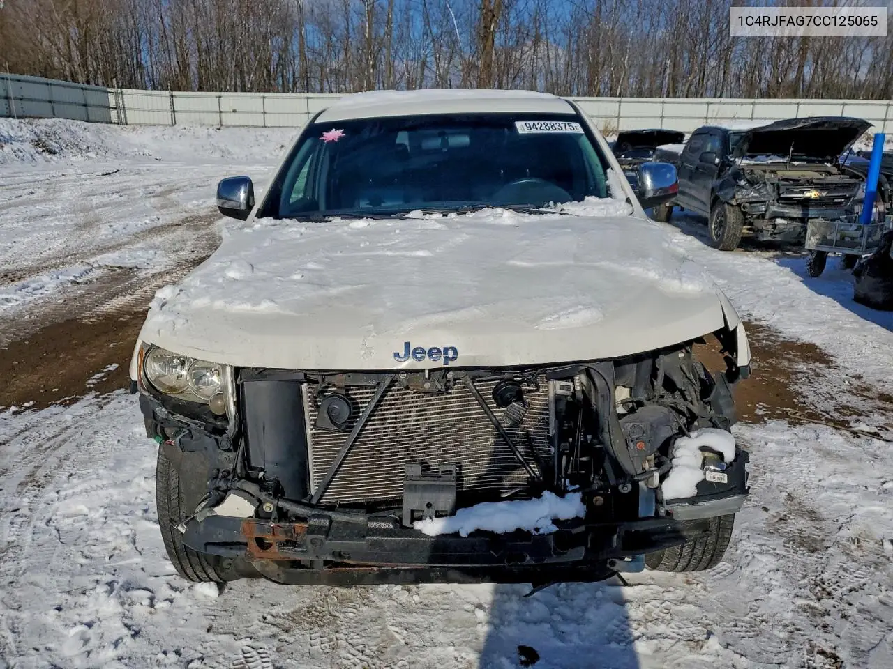 1C4RJFAG7CC125065 2012 Jeep Grand Cherokee Laredo