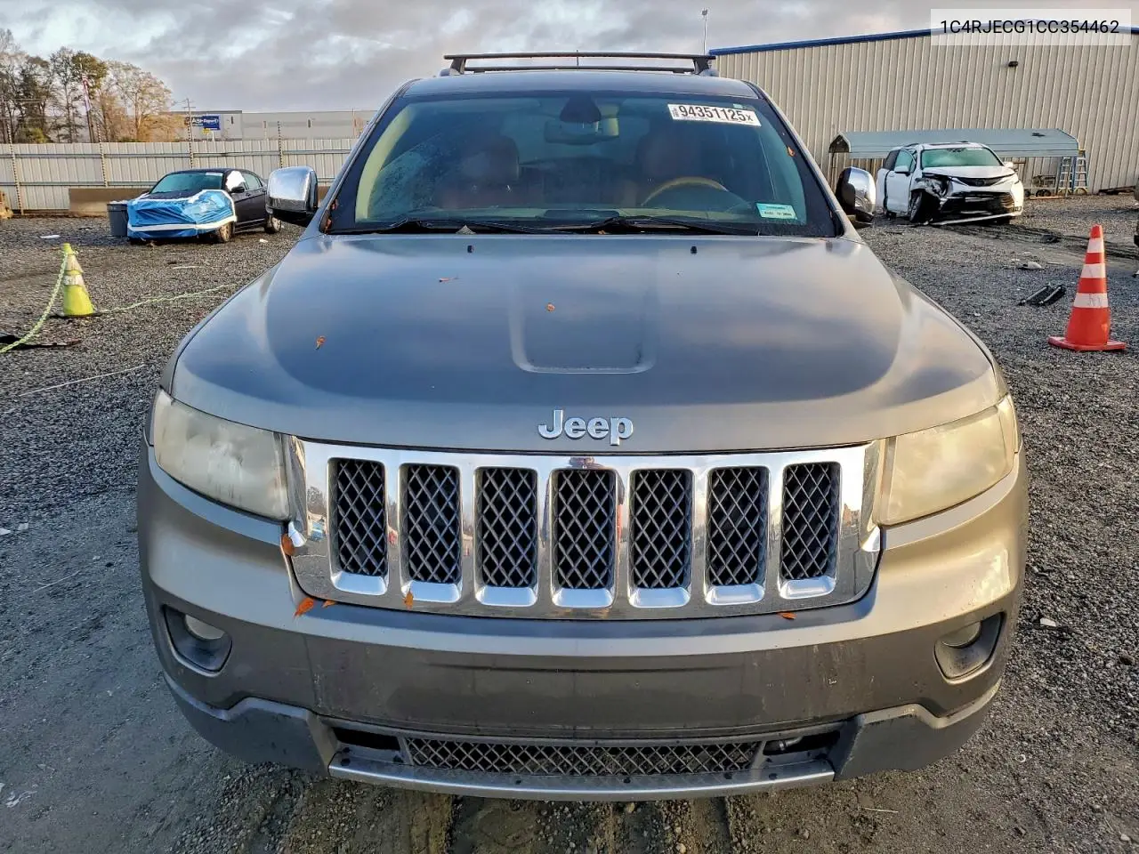 1C4RJECG1CC354462 2012 Jeep Grand Cherokee Overland