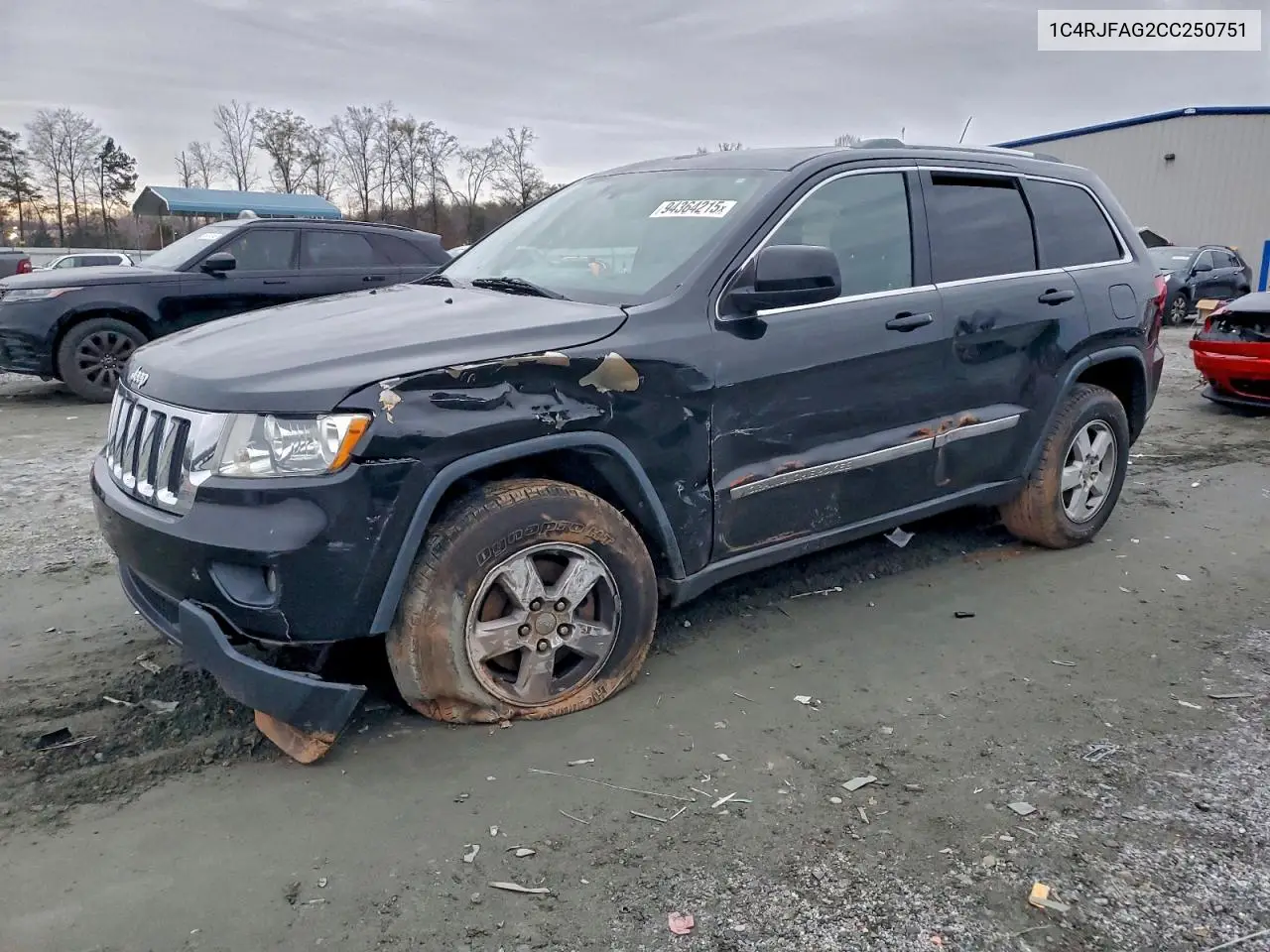 1C4RJFAG2CC250751 2012 Jeep Grand Cherokee Laredo