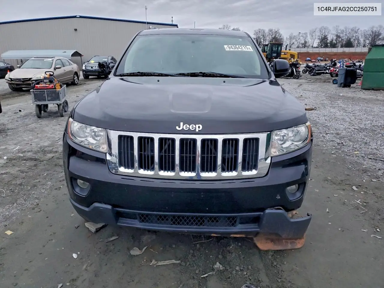 1C4RJFAG2CC250751 2012 Jeep Grand Cherokee Laredo
