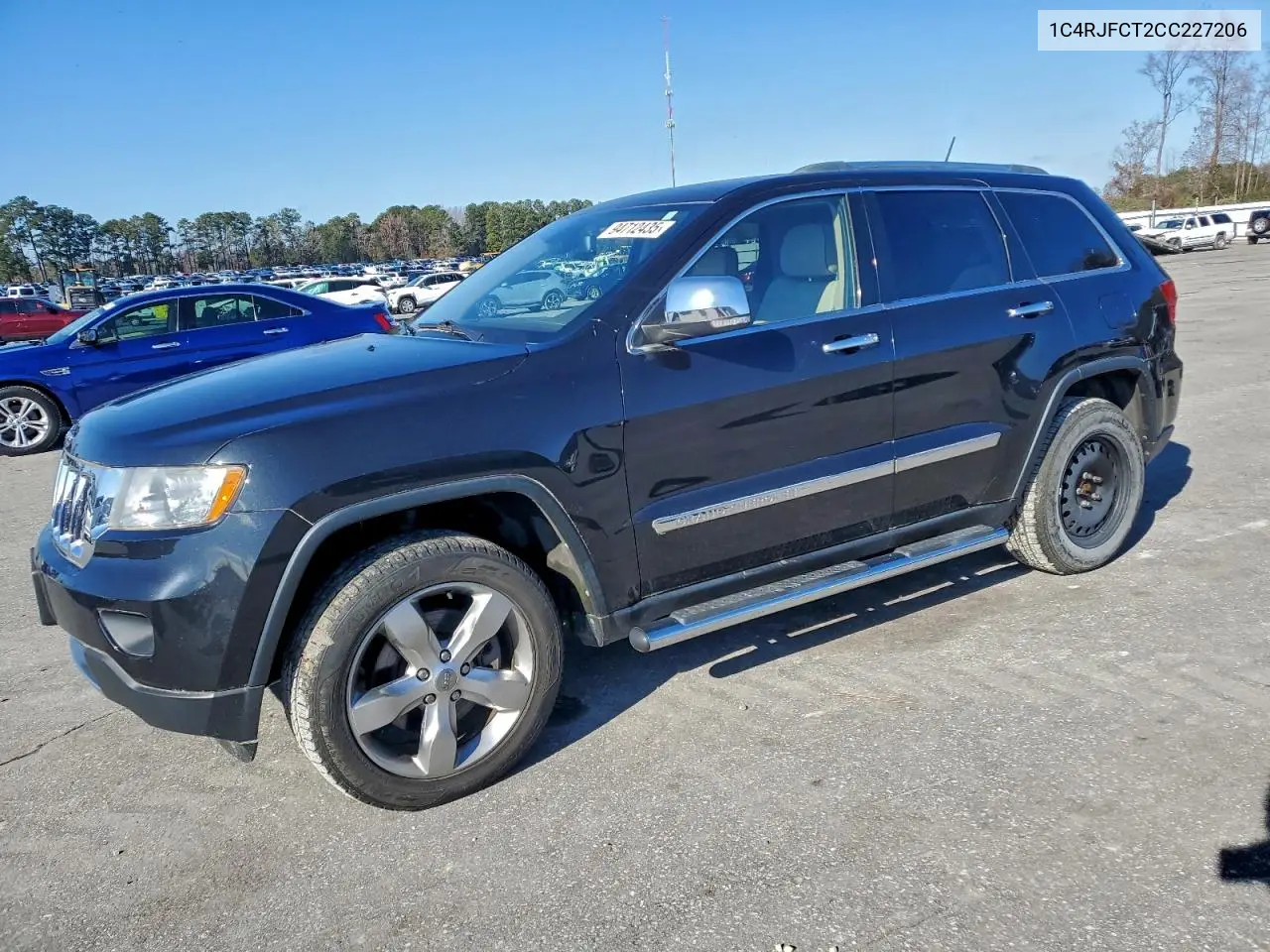 1C4RJFCT2CC227206 2012 Jeep Grand Cherokee Overland