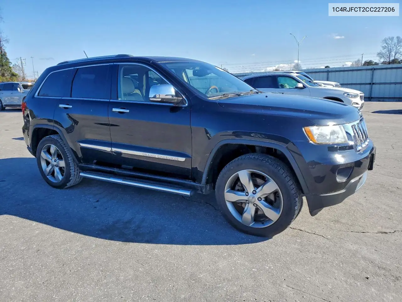 1C4RJFCT2CC227206 2012 Jeep Grand Cherokee Overland
