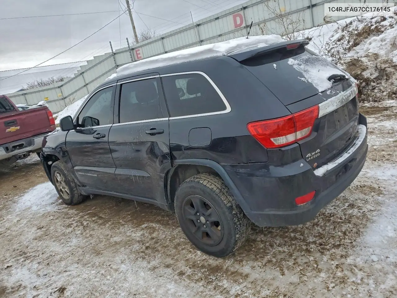 1C4RJFAG7CC176145 2012 Jeep Grand Cherokee Laredo