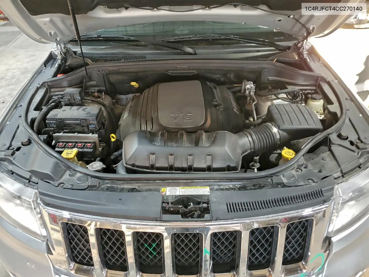1C4RJFCT4CC270140 2012 Jeep Grand Cherokee Overland