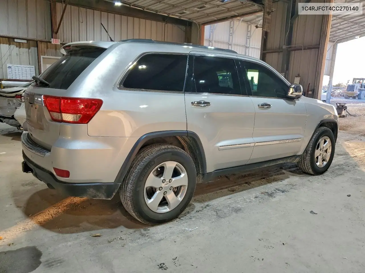 1C4RJFCT4CC270140 2012 Jeep Grand Cherokee Overland