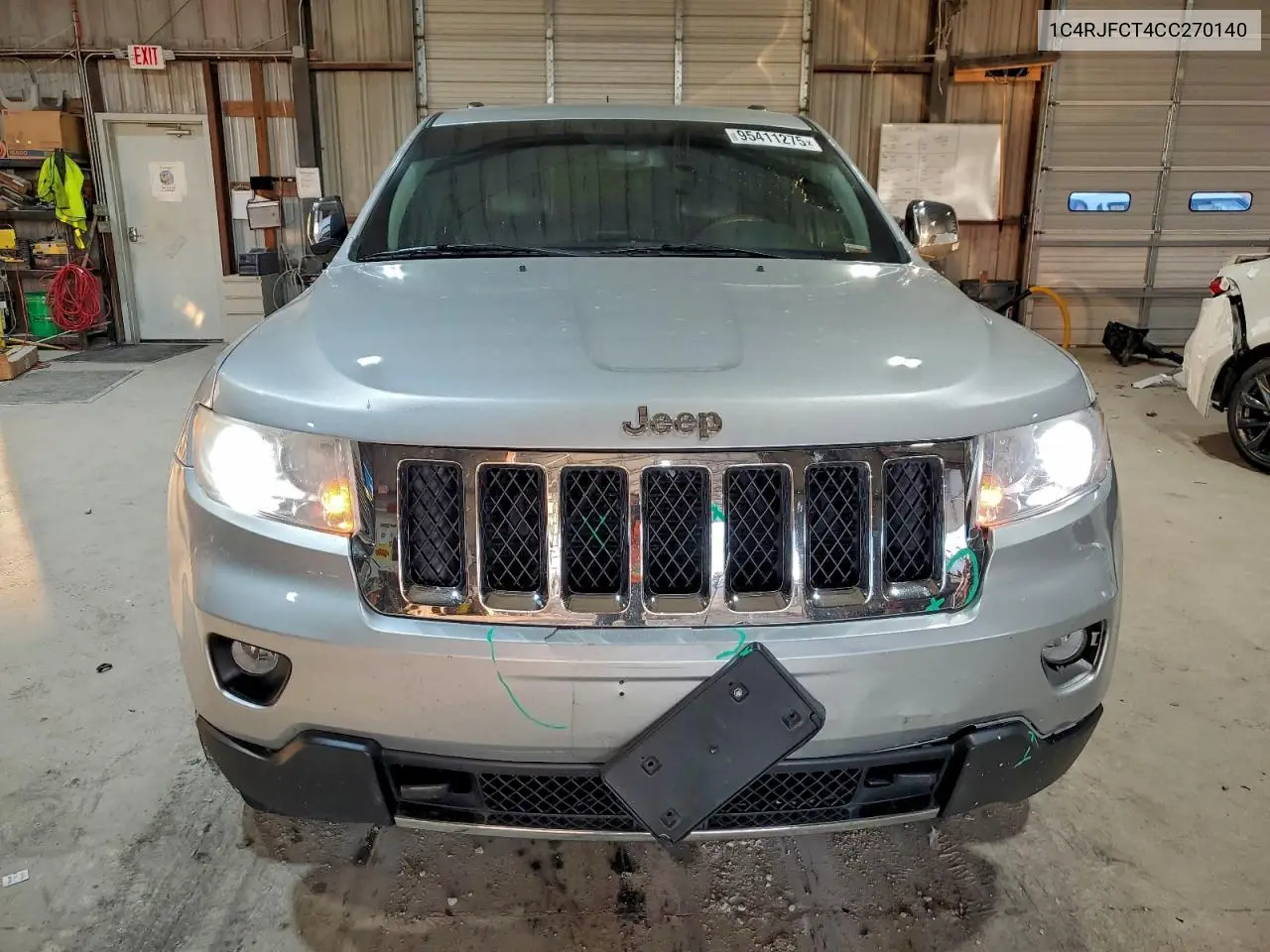 1C4RJFCT4CC270140 2012 Jeep Grand Cherokee Overland