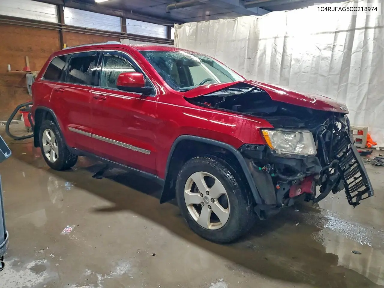 1C4RJFAG5CC218974 2012 Jeep Grand Cherokee Laredo