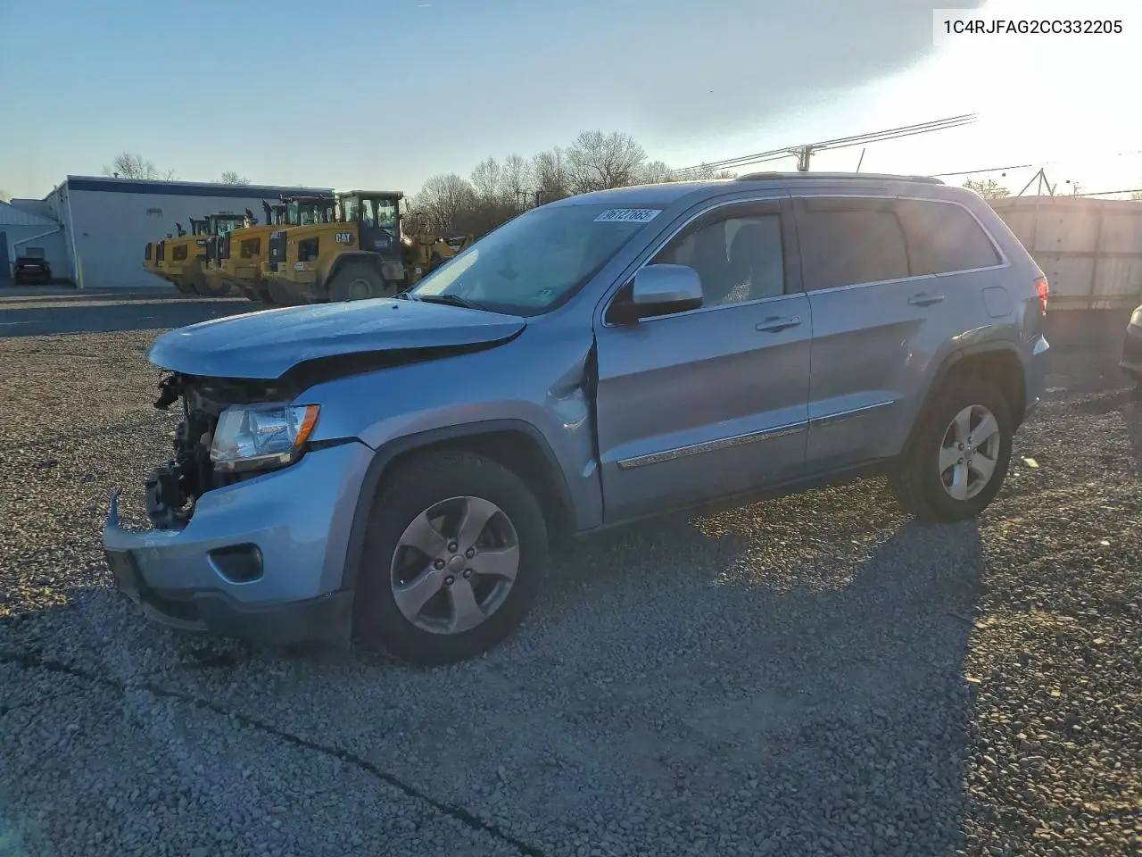 1C4RJFAG2CC332205 2012 Jeep Grand Cherokee Laredo