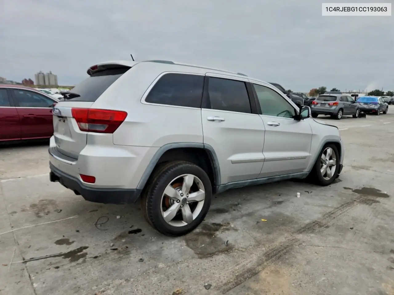1C4RJEBG1CC193063 2012 Jeep Grand Cherokee Limited